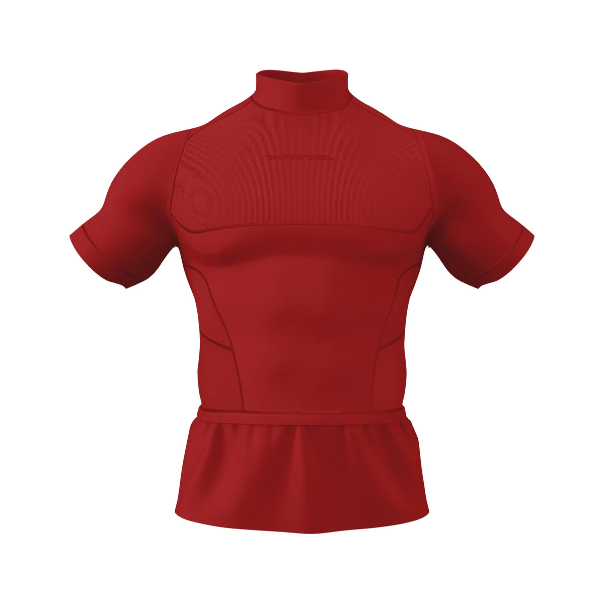 Short Sleeve Turtleneck Compression