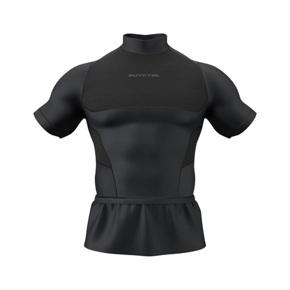 Short Sleeve Turtleneck Compression