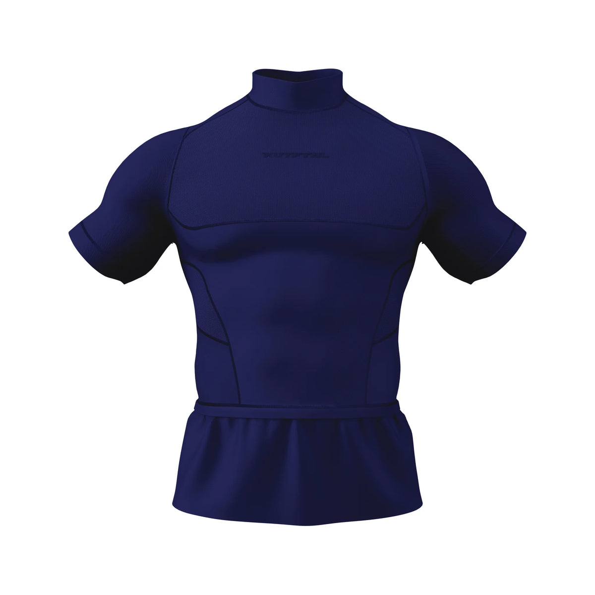 Short Sleeve Turtleneck Compression
