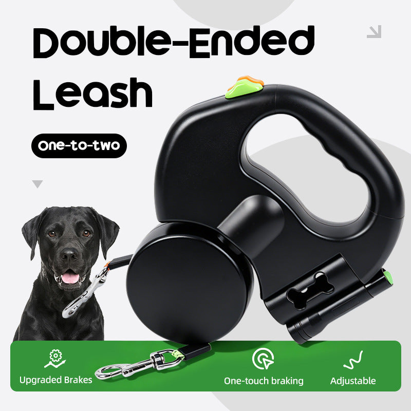 Double Retractable Leash