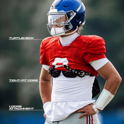 Short Sleeve Turtleneck Compression